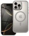 Color Edge Mag telefono dėklas su MagSafe palaikymu iPhone 16 Pro Max pilkas