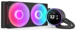 NZXT Elite 280 RGB V2 Procesora &scaron;ķidruma dzesē&scaron;anas komplekts Melns