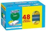 Swiffer Sweeper Mitrās grīdas tīrī&scaron;anas salvetes 48 gab