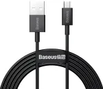 Baseus Superior Series USB uz micro USB kabelis 2A 2m / melns