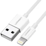 UGREEN 20728 USB-A to Lightning kabelis 2m 5V/2.4A / balts