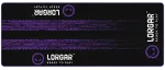 LORGAR RX1FM, Sim Racing Floor Mat Advanced, Stitched edge, 1,700X700X3 mm, Black/purple