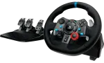 LOGITECH G29 Driving Force Racing Wheel for PlayStation5 and PlayStation4 - BLACK - USB - PLUGCG - WWi-9006 - WHEEL