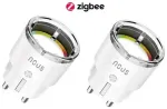 Smart ZigBee Socket NOUS A1Z (2pcs) 10A with energy meter, TUYA / Smart Life