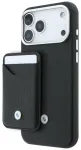 BMW Quilted Pattern Metal Logo Case + Wallet Set for iPhone 18 Pro Max / 17 Pro Max Black