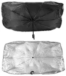 Foldable Car front windshield sunshade umbrella 140x79cm