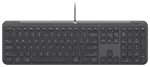 Logitech Signature Slim Wired K620 laidinė klaviatūra QWERTZ DE grafito spalvos