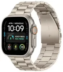 TECH-PROTECT STAINLESS APPLE WATCH 8 / 9 / 10 / 11 / 12 / SE / ULTRA (44 / 45 / 46 / 49 MM) STARLIGHT