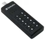 USB atmintinė 64GB Verbatim 3.2 Typ A Keypad Secure Drive AES