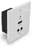 Sistema AV signalo perdavimui Lindy Adap Lindy 70m Cat.6 HDMI 4K60 sieninis plok&scaron;tės extenderis