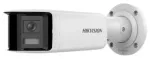 Hikvision DS-2CD2T46G2P-ISU/SL(2.8MM)(C) 4MP Panoramiskā AcuSense IP kamera, 2x 2.8mm, 180&deg; FOV, IP67, PoE