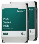 Synology 2x HAT3300-6T 8TB - 2x 6 TB 5400 rpm 256 MB 3,5 colių SATA 6 Gbit/s CMR dvigubas paketas