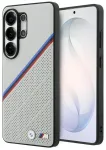 BMW Tricolor Case Metal Logo MagSafe Aizsargapvalks priek&scaron; Samsung Galaxy S26 Ultra / pelēks