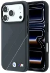 BMW M Tire Track with Silver Line MagSafe Case Aizsargapvalks priek&scaron; iPhone 18 Pro Max / 17 Pro Max / antracīta