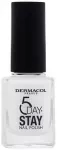 Dermacol 5 Day Stay Langanhaltender Nagellack 11 Ml Farbton 56 Arctic White