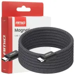 AMiO AMIO-04841 duomenų perdavimo ir įkrovimo laidas | USB-C į USB-C | 60W | 2m