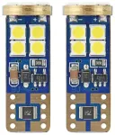 LED CANBUS 12SMD 2835 T10e (W5W) White 12V/24V