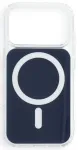 Case for iPhone 17 Pro / 18 Pro Clear Fusion Mag Cover compatible with MagSafe navy blue