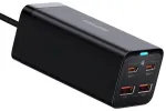 Baseus GaN3 Pro Lādētājs PD / 65W / 2x USB-C / 2x USB + USB-C - USB-C Kabelis