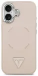 Guess PU Leather Triangle Logo MagSafe Case Aizsargapvalks priek&scaron; Apple iPhone 17