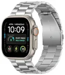 TECH-PROTECT STAINLESS APPLE WATCH 8 / 9 / 10 / 11 / 12 / SE / ULTRA (44 / 45 / 46 / 49 MM) SILVER