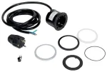 Bachmann PIX su apsaugine kontaktine rozetė, plastikas, Black, 2,0m maitinimo laidas
