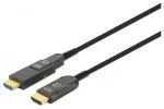 MANHATTAN LWL kabelis HDMI ki&scaron;tukas į HDMI-/Micro-HDMI ki&scaron;tuką 4K 50m
