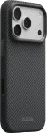 Pitaka Summa Case, Black/Grey Twill - iPhone 18/17 Pro