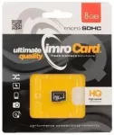 Imro memory card 8GB microSDHC cl. 10