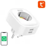 Smart plug WiFi Gosund SP112 2xUSB, 16A, Tuya