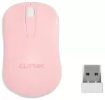 Cliptec Computer mouse Young RZS859 wireless optical 1200DPI pink