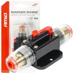 Automatic car fuse, circuit breaker 12-48V 60A AMIO-03819