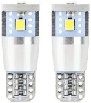 LED CANBUS 3SMD 2835 T10e (W5W) ALU White 12V/24V