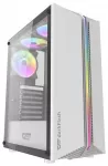 Computer case Darkflash DK151 LED with 3 fans (white)