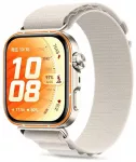 Tech-Protect Nylon Pro i&scaron;maniojo laikrodžio dirželis Huawei Watch Fit 3/4/4 Pro/5/5 Pro | nailoninis | smėlio