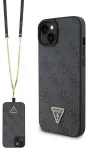 Guess Crossbody 4G Metal Logo Back Case Aizsargapvalks Priek&scaron; Apple iPhone 15 Plus