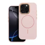 FRAME MAG telefono dėklas su MagSafe palaikymu iPhone 14 rožinis