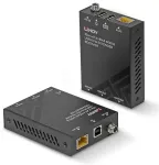 AV signalo perdavimo sistema Lindy LINDY 70m Cat.6 HDMI 4K60, USB ir garso KVM extenderis