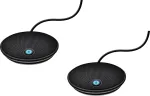 Logitech GROUP 2 St&uuml;ck Erweiterungsmikrofone black
