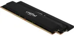 Micron / Crucial Pro DDR5-6000 32GB komplekts (2x16GB) UDIMM: Overclocking Gaming Melns