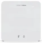 Laidinis temperatūros ir drėgmės jutiklis white C-S1M Tech Controllers