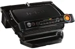 Tefal OptiGrill+ Grilis ir cepe&scaron;krāsns GC7148 (Black, 2.000 W, ar cep&scaron;anas trauku)