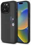 BMW BMHCP16X23PUPVA Hardcase M Perforated Tricolor Detail Aizsargapvalks priek&scaron; iPhone 16 Pro Max 6.9" / antracīts