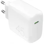 Puro PROLITE kelioninis įkroviklis | 45W | USB-C | baltas