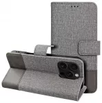 GOMMA knyginio tipo telefono dėklas iPhone 17 Air pilkas