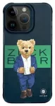 Zuck Bear French Riviera Chic telefono dėklas iPhone 15 Pro Saint Tropez Shimmer TTT