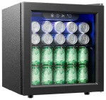 Euhomy BR001-55 37L beverage display cooler (black)
