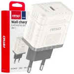 AMiO AMIO-04285 kelioninis įkroviklis | 30W | PD, QC, GaN | USB-C