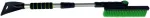 Telescopic ice scraper with brush equipped with rotary head 800-1000 mm