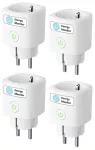 MEROSS MSS315CFH-EU Smart Plug with Energy Monitoring (Matter) (Set of 4)